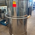 Tanque em aço inox 304 com misturador, 500 litros