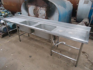 Pia em aço inox