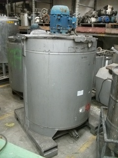 Tanque Misturador em aço inox 304, 1.000 litros