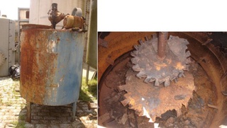 Tanque Misturador em Aço Carbono, 1.710 litros