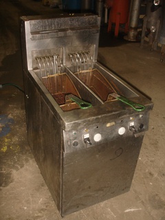 Fritadeira em aço inox