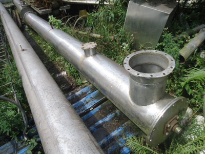 Rosca transportadora em aço inox