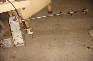Agitador em aço inox