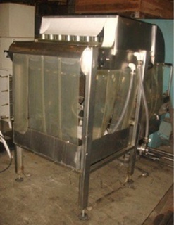 Lavadora de Garrafas em aço inox