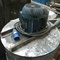 Tambor com misturador em aço inox, 200 litros