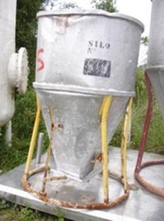 Silo Em Aço Inox Para Pós E Grãos