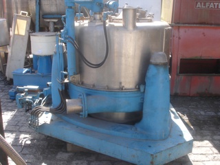 Centrífuga de Cesto em aço inox