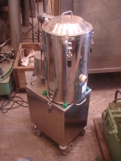 Aspirador Industrial em aço inox