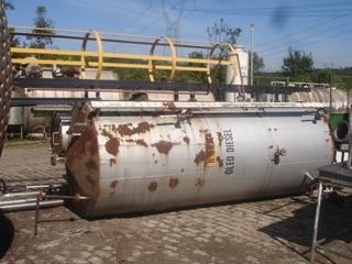 Tanque em aço carbono, 7.000 litros