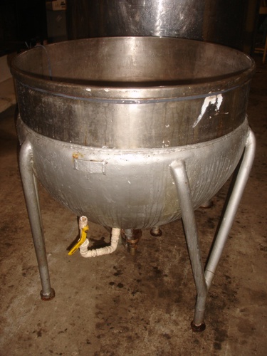 Tacho em aço inox, 400 litros