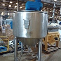 Tanque misturador em aço inox 304, 1.000 litros
