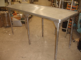 Mesa em aço inox