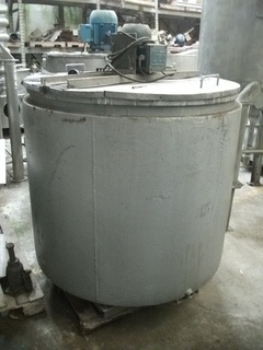 Tanque Misturador em aço inox 304, 1.100 litros