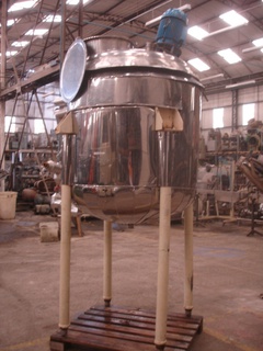 Tanque Misturador em aço inox 316, 1.330 litros