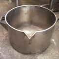 Tacho em aço inox, 50 litros