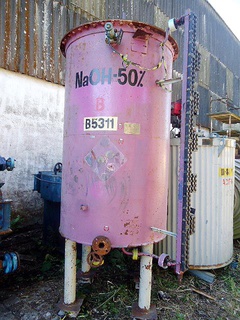 Tanque em aço carbono, 2.200 litros