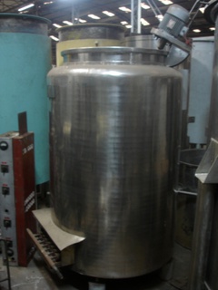 Tanque Misturador em Aço Inox 316, 1.000 Ltrs