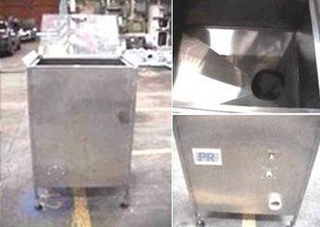 Caixa Alimentadora Em Aço Inox/ Grau Sanitário