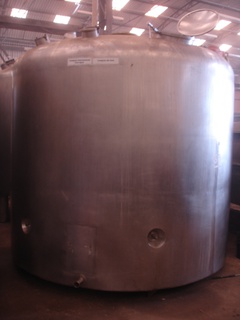 Tanque Misturador em Aço Inox 316, 10.770 litros