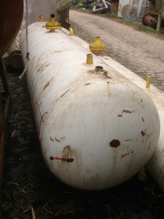 Tanque em aço carbono, 1.430 litros