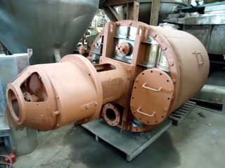 Reator em aço inox 304, 2.500 litros