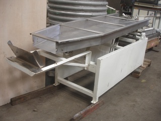 Calha Vibratória em aço inox