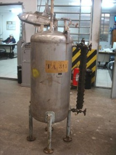 Tanque Pulmão Para Pressão Em Aço Inox 316
