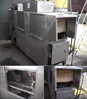 Lavadora De Bandejas Em Inox