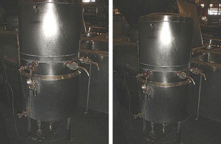 Cafeteira Industrial Encamisada Em Aço Inox