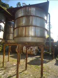 Tanque Misturador em aço inox, 5.000 litros