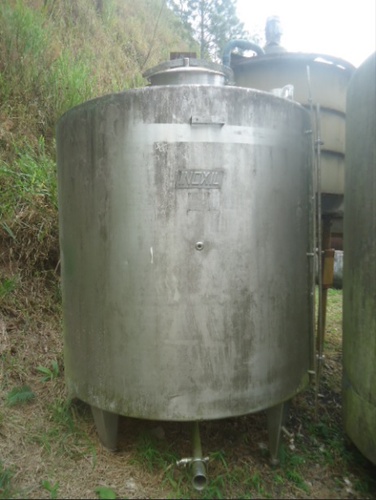 Tanque Misturador em aço inox, 5.000 litros