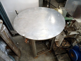 Mesa Acumuladora em aço inox