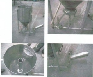 Tanque Separador Em Aço Inox/ Grau Sanitário
