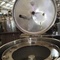 CENTRIFUGA DE CESTO EM AÇO INOX  COM BASE, CAP 300 LITROS