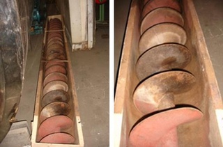 Rosca Transportadora Em Aço Carbono