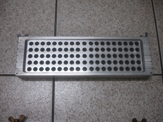 Molde para batom em aço inox