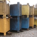 Container em aço carbono, 1.000 litros