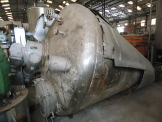 Misturador Conemix em aço inox, 5.700 litros