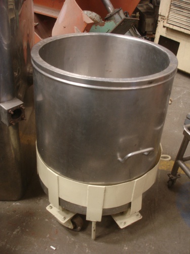 Tanque em aço inox, 120 litros