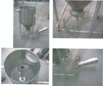 Tanque Separador Em Aço Inox/ Grau Sanitário