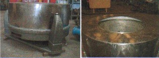 Centrífuga De Cesto Em Aço Inox