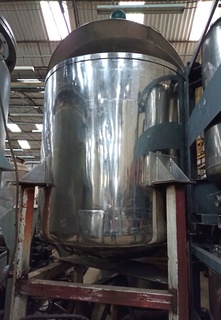 Tanque Misturador em aço inox 304, 3.000 litros