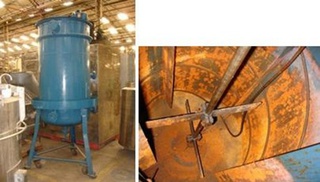 Tanque Misturador Em Aço Carbono/ Cap. 950 Ltrs