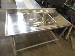 Pia em aço inox