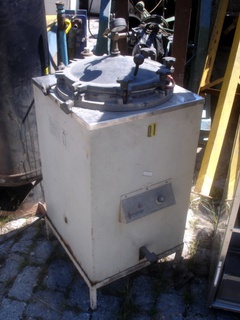 Auto Clave Vertical em aço inox