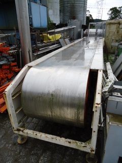 Esteira transportadora em aço inox