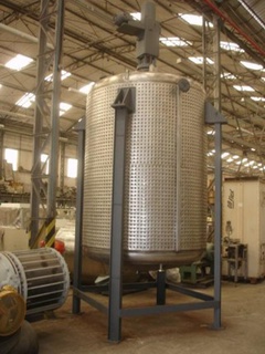 Reator em Aço Inox 316, 7.000 litros