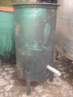 Tanque Em Aço Carbono/ Capacidade 460 Ltrs