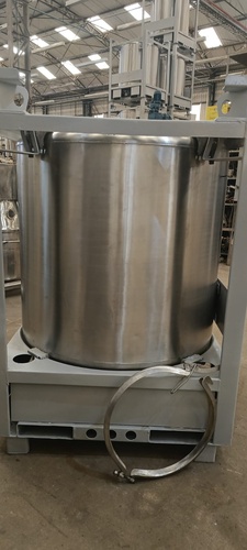 CONTAINER EM AÇO INOX 304, CAPACIDADE 1.000 LITROS