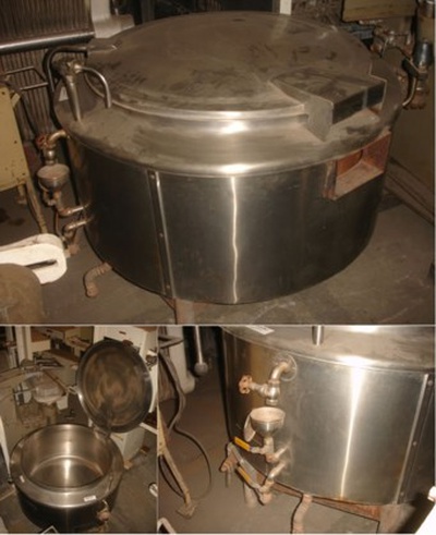 Panela Industrial Em Aço Inox
